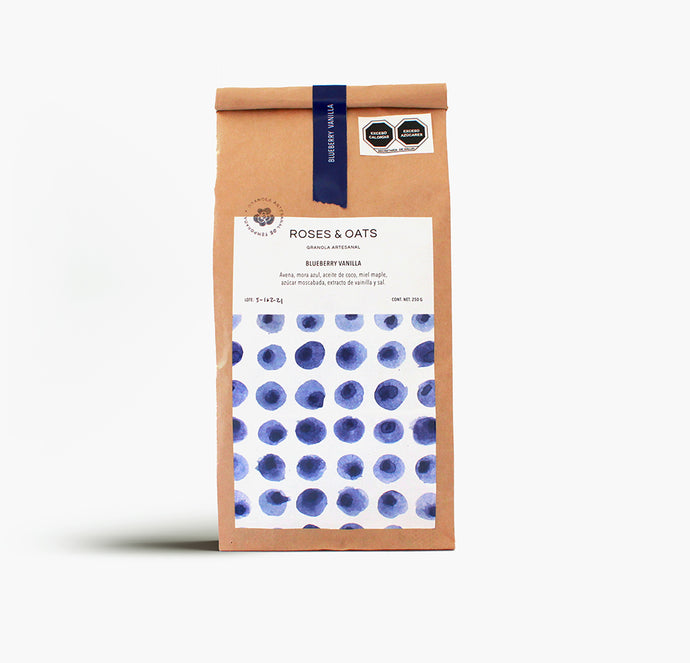 granola sabor blueberry vanilla
